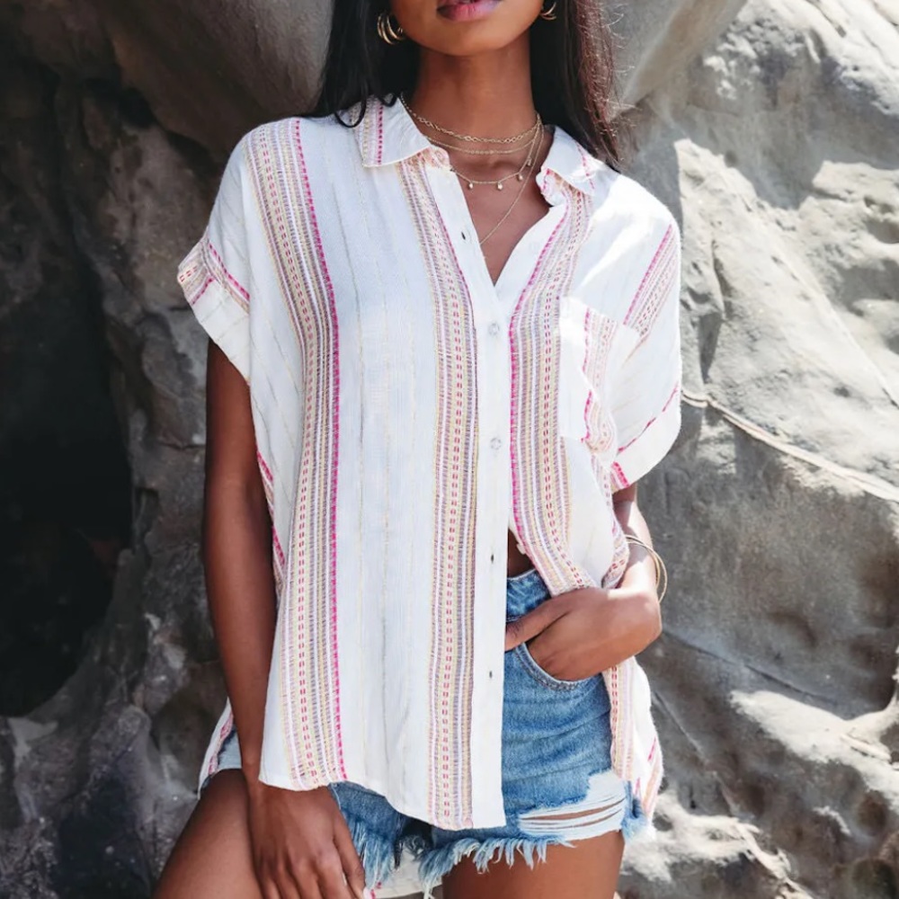 Brand new button-down top from Vici